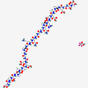 Chemical structure of Tau Peptide (74-102) (Exon 3/Insert 2 Domain)