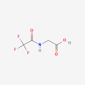 Chemical structure of Tfa-Gly-OH