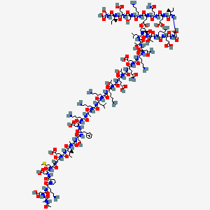 Chemical structure of Thymosin β₁₀ (human, rat)
