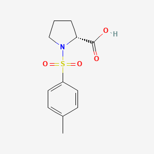 Chemical structure of Tos-D-Pro-OH