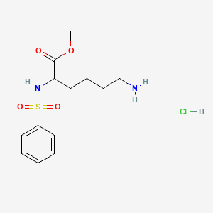 Chemical structure of Tos-Lys-OMe · HCl
