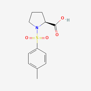 Chemical structure of Tos-Pro-OH