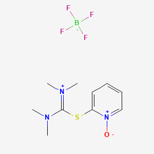 Chemical structure of TOTT