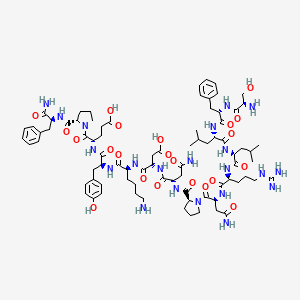 Chemical structure of TRAP-14 amide