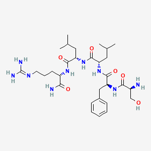 Chemical structure of TRAP-5 amide