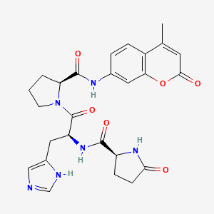 Chemical structure of TRH-AMC