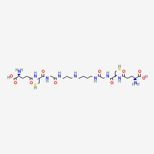 Chemical structure of Trypanothione
