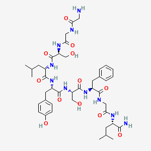 Chemical structure of Type A Allatostatin III