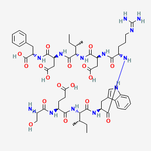 Chemical structure of Tyrosinase (192-200) (human, mouse)