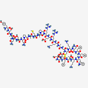 Chemical structure of Tyr-Somatostatin-28