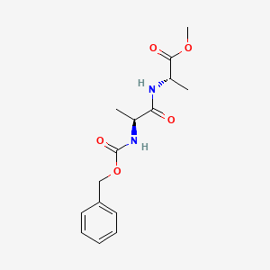 Chemical structure of Z-Ala-Ala-OMe