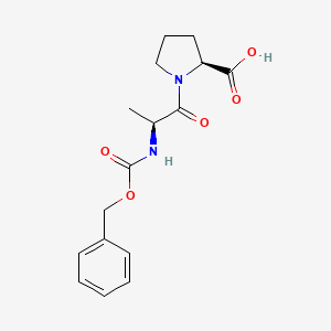 Chemical structure of Z-Ala-Pro-OH