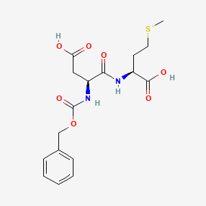 Chemical structure of Z-Asp-Met-OH
