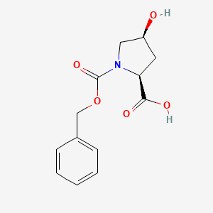 Chemical structure of Z-cis-Hyp-OH