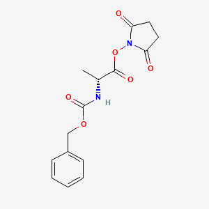 Chemical structure of Z-D-Ala-OSu