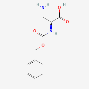 Chemical structure of Z-Dap-OH