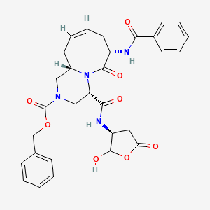 Chemical structure of Z-D-Arg(Z)₂-OH
