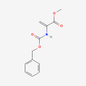Chemical structure of Z-dehydro-Ala-OMe