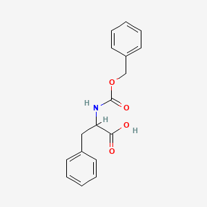 Chemical structure of Z-DL-Phe-OH