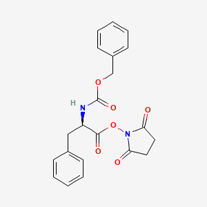 Chemical structure of Z-D-Phe-OSu