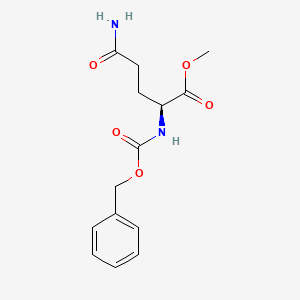 Chemical structure of Z-Gln-OMe