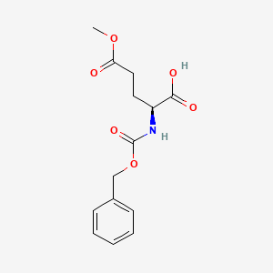 Chemical structure of Z-Glu(OMe)-OH