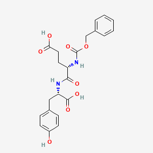 Chemical structure of Z-Glu-Tyr-OH