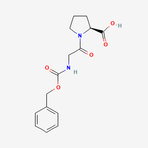 Chemical structure of Z-Gly-Pro-OH