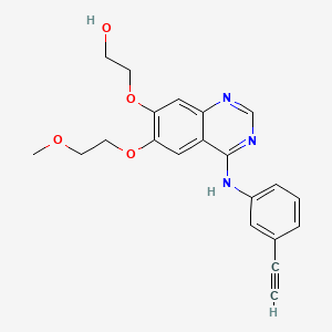Chemical structure of Z-His(Bzl)-OH