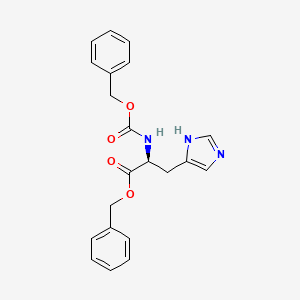 Chemical structure of Z-His-OBzl