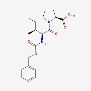Chemical structure of Z-Ile-Pro-OH