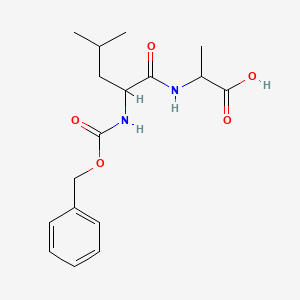 Chemical structure of Z-Leu-Ala-OH