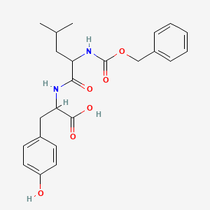 Chemical structure of Z-Leu-Tyr-OH