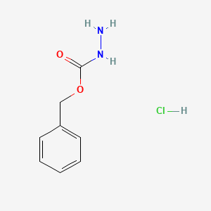 Chemical structure of Z-NHNH₂ · HCl