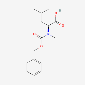 Chemical structure of Z-N-Me-Leu-OH
