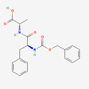 Chemical structure of Z-Phe-Ala-OH