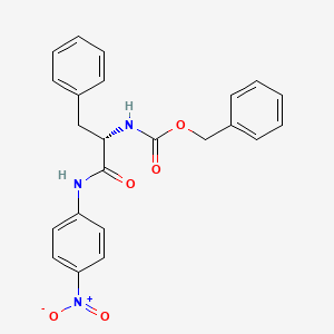 Chemical structure of Z-Phe-pNA