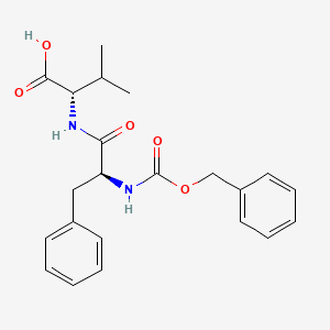 Chemical structure of Z-Phe-Val-OH