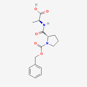 Chemical structure of Z-Pro-Ala-OH
