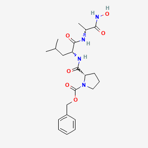 Chemical structure of Z-Pro-D-Leu-D-Ala-NHOH