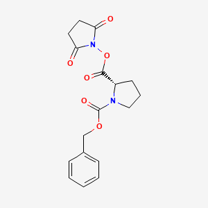 Chemical structure of Z-Pro-OSu