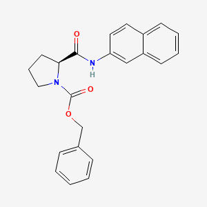 Chemical structure of Z-Pro-βNA
