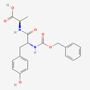 Chemical structure of Z-Tyr-Ala-OH