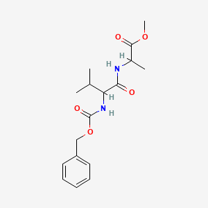Chemical structure of Z-Val-Ala-OMe