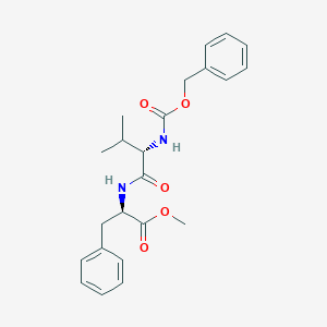 Chemical structure of Z-Val-D-Phe-OMe