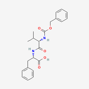 Chemical structure of Z-Val-Phe-OH