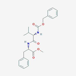 Chemical structure of Z-Val-Phe-OMe