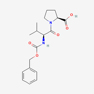 Chemical structure of Z-Val-Pro-OH