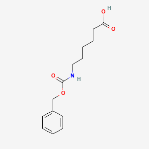 Chemical structure of Z-ε-aminocaproic acid