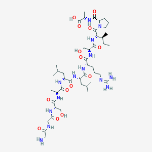 Chemical structure of α-Synuclein Binding Peptide